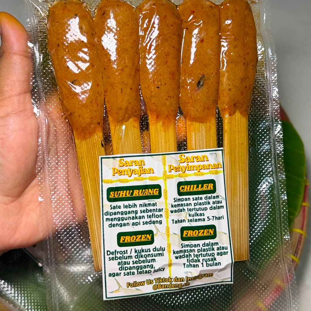 Sate Otak-otak Pedas